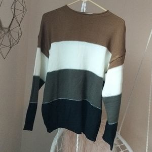 Block sweater